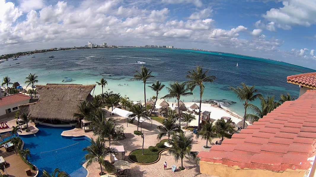 Punta Cancún Poniente en vivo, Cancún - Webcams de México