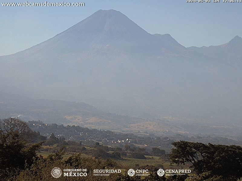 Volcán de Colima desde Palmillas