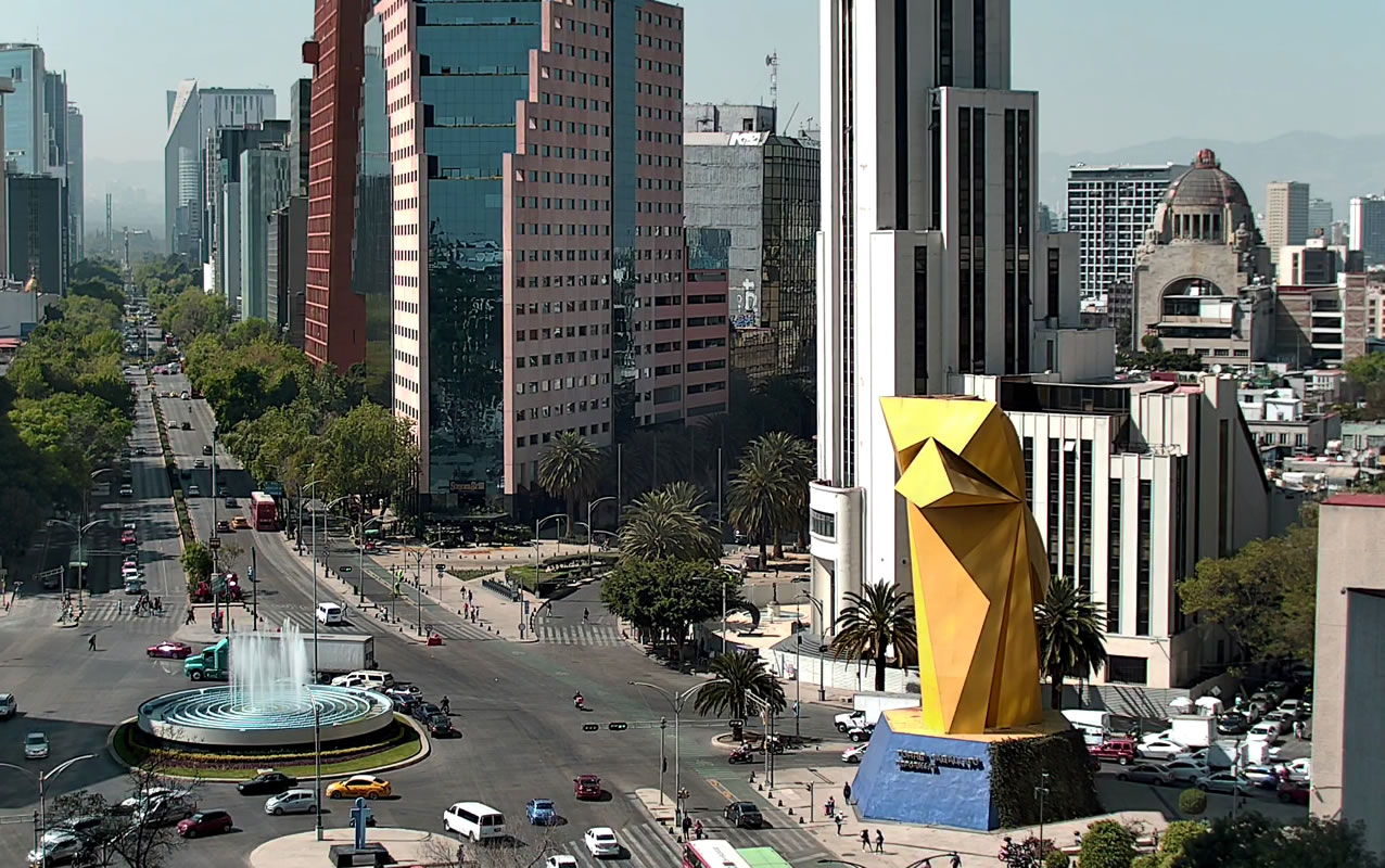 Paseo de la Reforma desde B Urban Xaman