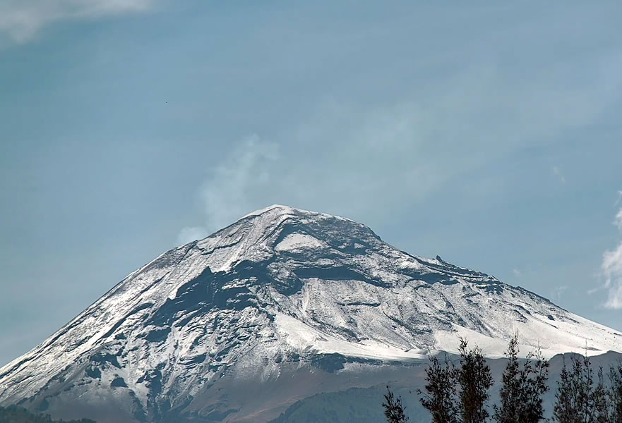 Popocatépetl desde Amecameca