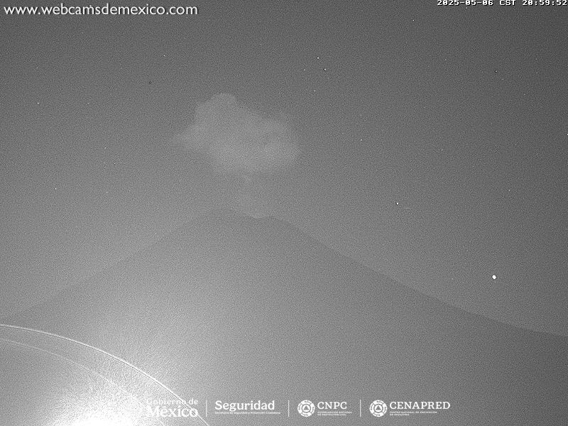 Popocatépetl desde Tianguismanalco Popocatépetl desde Tianguismanalco