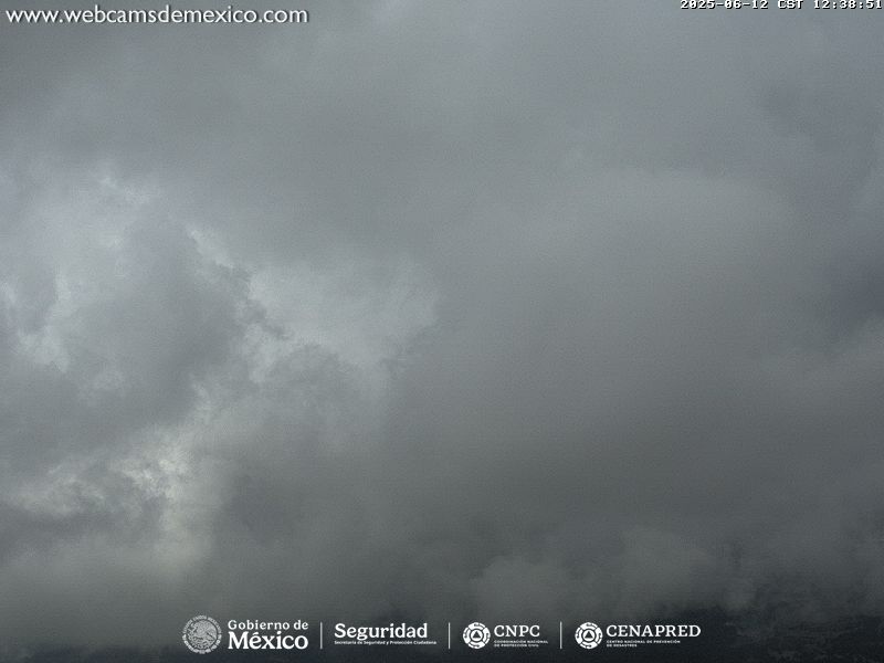 Popocatépetl desde Altzomoni en vivo, Altzomoni, Volcán Popocatépetl - Webcams de México